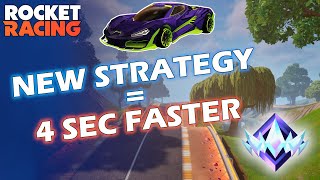 4 SECONDS FASTER!🏆 Tilted Turnpike World Record 3:18.850 | Rocket Racing screenshot 2