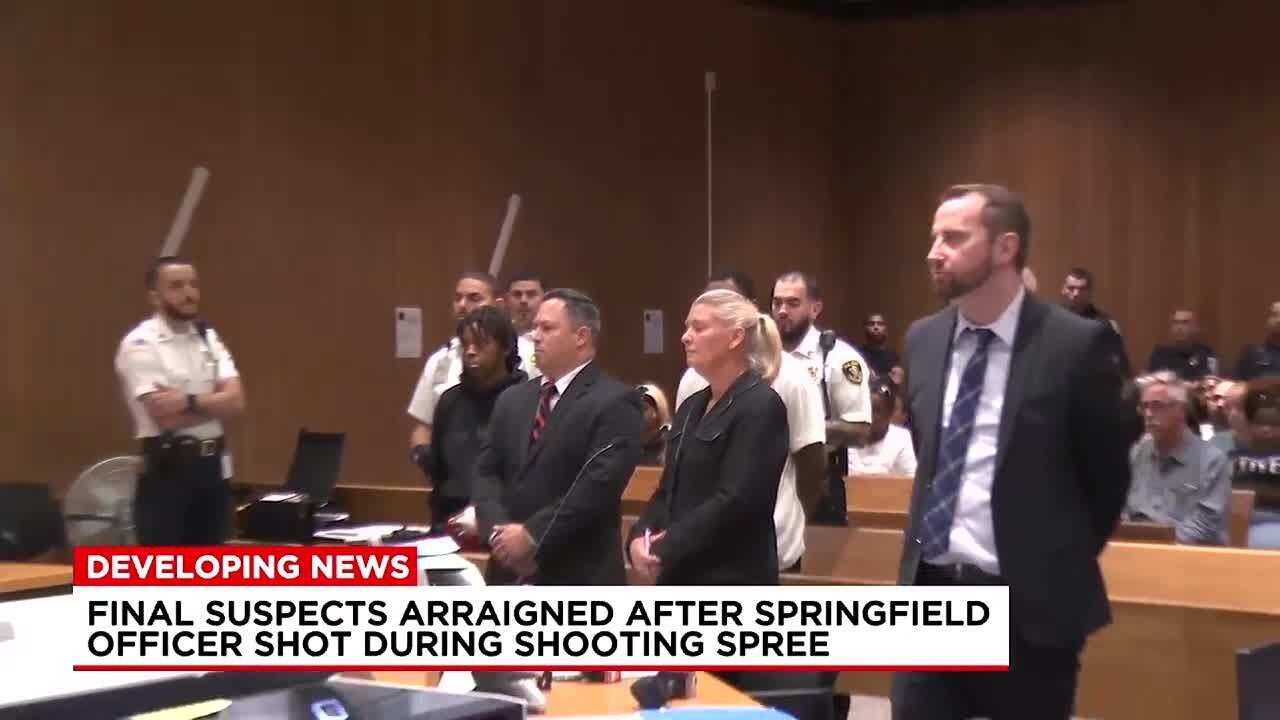 Arraignment held for 2 suspects in Springfield shooting spree - YouTube