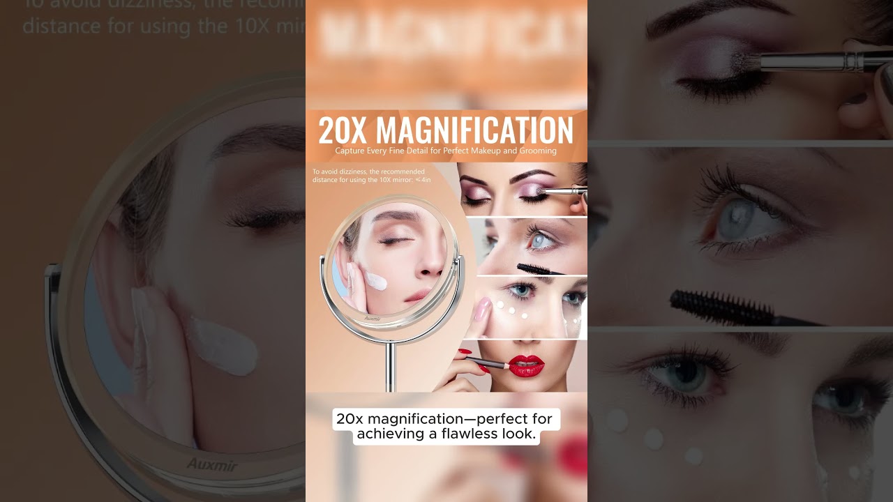 This 20X Makeup Mirror Is INSANE! 😱 Amazon Makeup Finds
