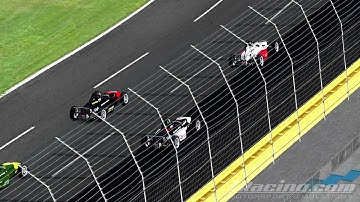 iRacing  Skip Barber - Crash on turn 1
