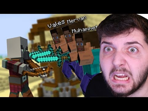 MİNECRAFT'TA EKİPLE YAĞMACILARI YOKETTİK!!  - Bölüm 7
