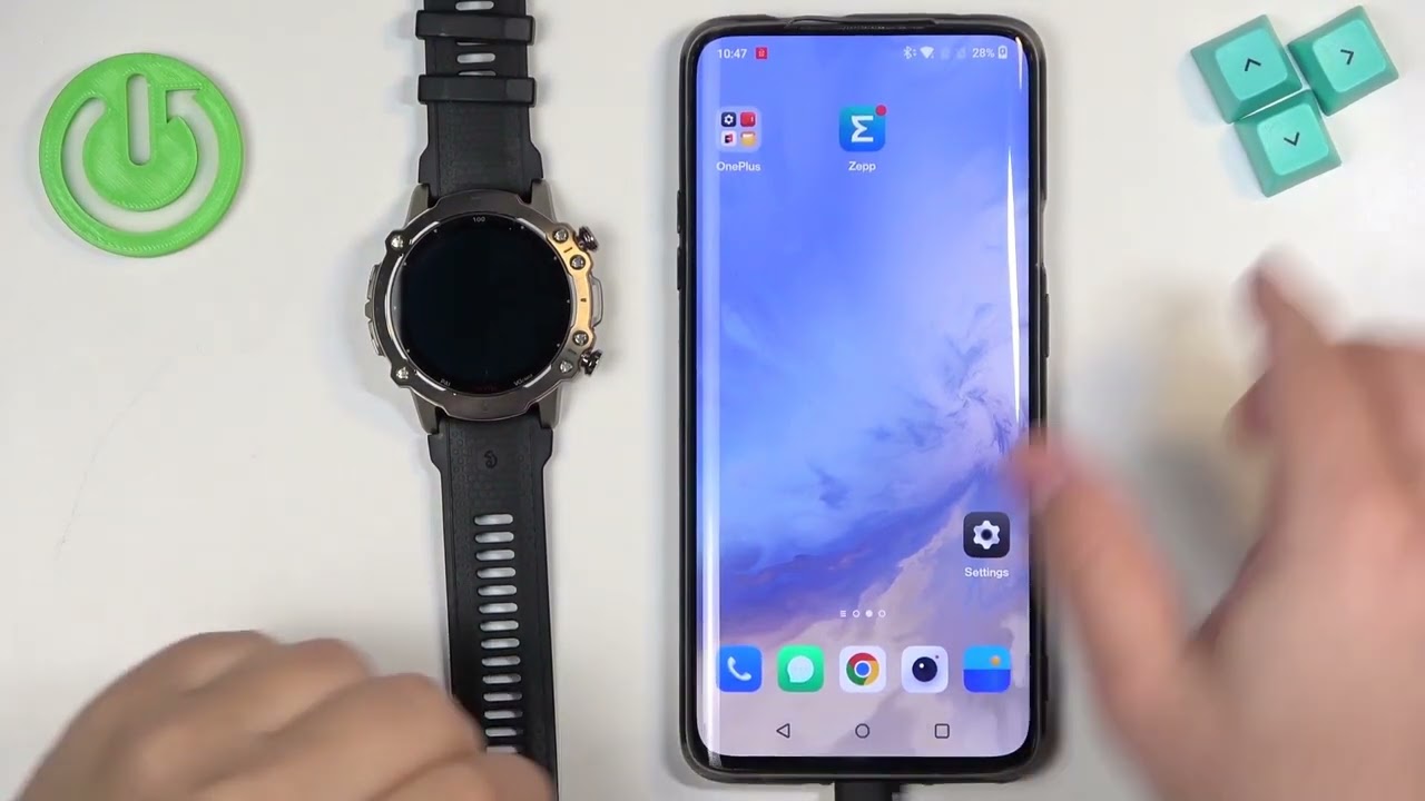 AMAZFIT Falcon 言語を日本語に変更する方法 - YouTube