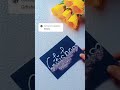 wow😮 it's amazing name😍#peparcraft#drawing#sparkle#writing#ytshorts#ytviral#trendingshorts#diyart#yt