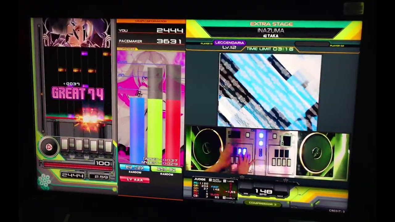 [Beatmania IIDX] INAZUMA SPL AAA+3