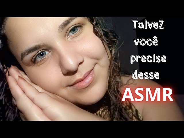 ASMR| Você devia me assistir  🦋🌙✨ #asmrbrasil #triggersforsleep