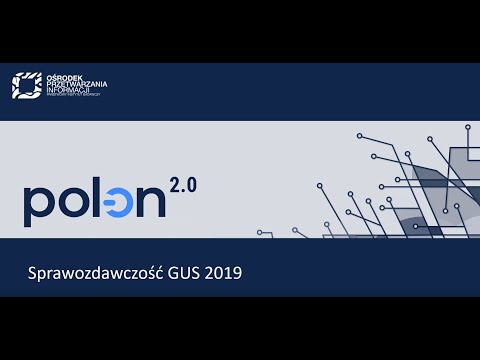 POL-on 2.0 - sprawozdawczość GUS