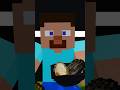 Zombie Tried To Poison Steve #minecraft