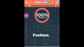Wordbrain 2 Fashion Answers