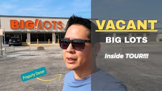 Inside a Vacant Big Lots - 25 year Retail CRE pro reacts | Hue Chen CRE