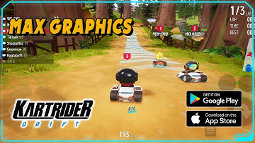 KartRider: Drift Ultra Graphics Gameplay 2023 (Android / iOS) 1440p 60FPS