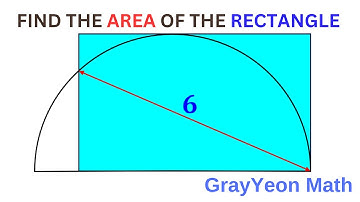 Find the area of the blue rectangle SUPER FAST #geometryskills #mathpuzzles #thinkoutsidethebox
