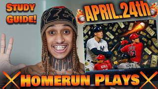 Best HOMERUN picks for April 24th 2026!