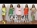 Zara H&M TRY-ON HAUL ✨NEW IN✨ SUMMER 2021