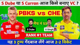 PBKS vs CHE Dream11 Prediction, PBKS vs CHE Dream11 Team, PBKS vs CSK Dream11 Prediction screenshot 1