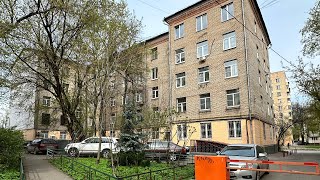Обзор четырехкомнатной квартиры(бывшая коммуналка), возле метро Первомайская. Площадь 108 метров.
