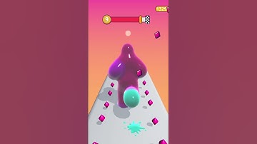 Blob Runner 3D - Gameplay Walkthrough (iOS & Android) #9 #shorts #games #funny
