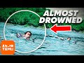 $100 TEMU River Fishing Challenge!!! (I ALMOST DROWNED)