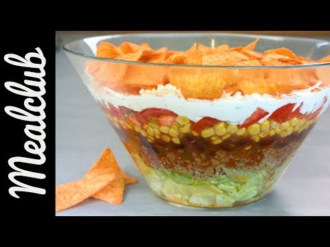 Video: Mexikanischer Sombrero Gehackter Salat Mit Cremigem Jalapeno-Dressing