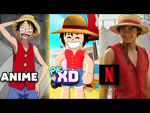 PK XD, COMPREI A ROUPA DO PIRATA LUFFY, MOSTRANDO MINHAS COISAS NO PKXD, u  davi games jogando pk xd, 