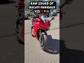 Panigale V2S | Raw sound 🔊‼️💥 #Shorts #Ducati #PanigaleV2 #PanigaleV2S #motorcycle  #ViralShorts