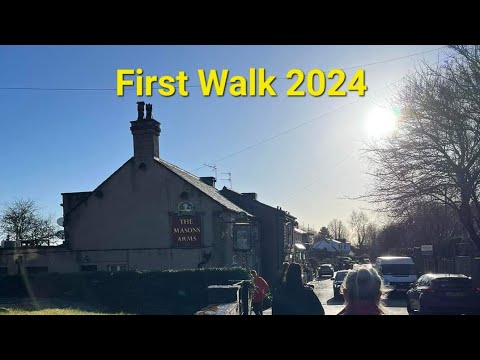 Masons Arms Walking Group.         First walk of 2024.