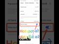Hotspot Hide Kaise Kare । Hotspot Hide Setting । How To Hide Hotspot । #shorts #viral #short #shots
