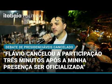 RENAN SANTOS SPEAKS OUT AFTER GLOBO DEBATE CANCELLATION AND CRITICIZES OPPONENTS