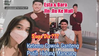 Esta Pramanita dan Bara Valentino Jalan-Jalan ke Mall Melihat Fotonya Bara di Toko Baju