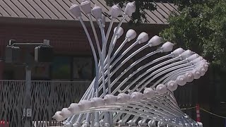 New library art installation in Elk Grove