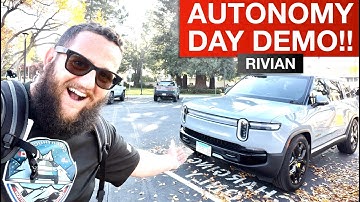 Rivian Autonomy Day - Full Drive & Impressions