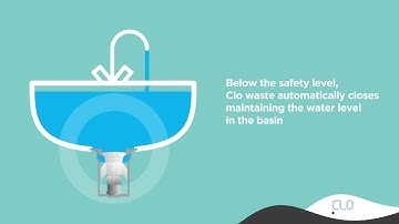 CLO: wastes for basins with automatic integrated overflow and water level maintenance