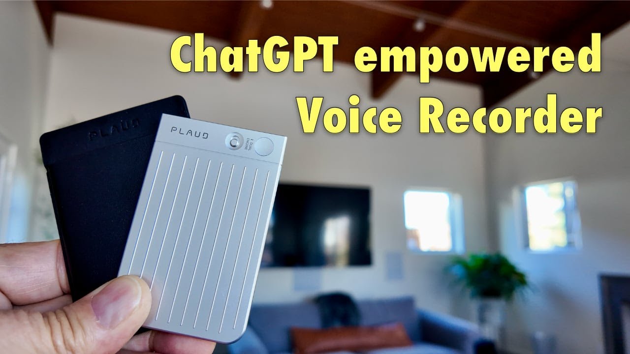 Review Plaud Note ChatGPT empowered voice and phone recorder - YouTube
