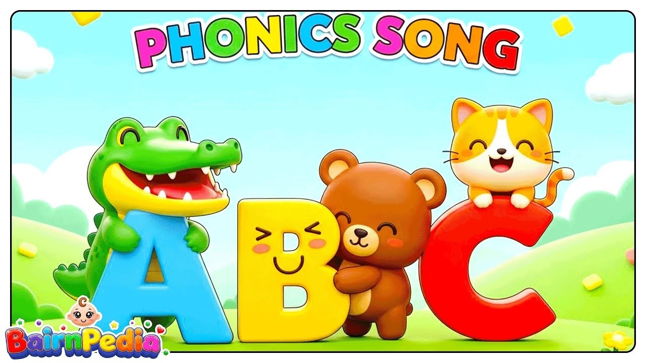 ABC Phonics Song For Toddlers | ABC Song Nursery Rhymes - YouTube