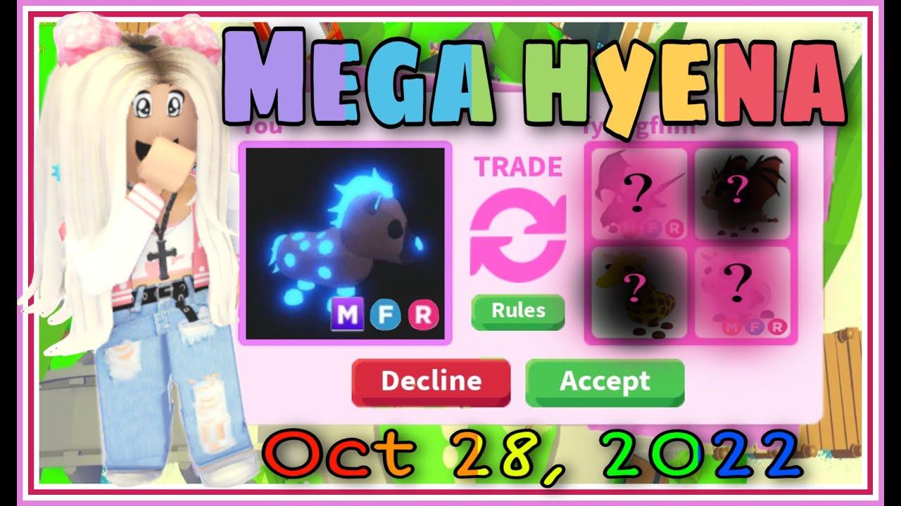 Roblox Adopt Me Trading Values - What is Mega Neon Hyena Worth