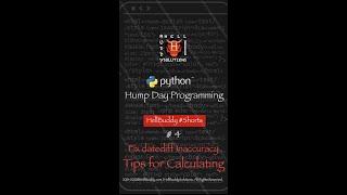 #Shorts – Calculating Accurately – HumpDayPython - Tips for Calculating Accurately