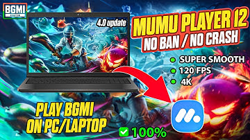 HOW TO PLAY BGMI IN PC/LAPTOP | SHORT GUIDE | NO BAN | SUPER SMOOTH +120FPS  | BGMI 4.0 Update