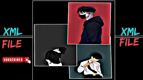 PAL EK PAL X MC STAN 🆕 🥵⚡ XML FILE FOR ALIGHT MOTION || LINK IN DESCRIPTION ⚡↙️