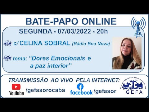 Assista: Palestra online - c/ CELINA SOBRAL (07/03/2022)