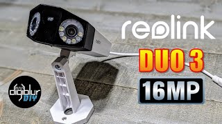 Reolink Duo 3 Panoramic 180 Degree Camera w/ Motion Track