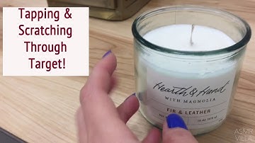 Tapping Through Target!! * ASMR * Fast Tapping & Scratching * No Talking * ASMRVilla