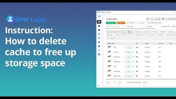 Clear Profile Cache on GPM Login