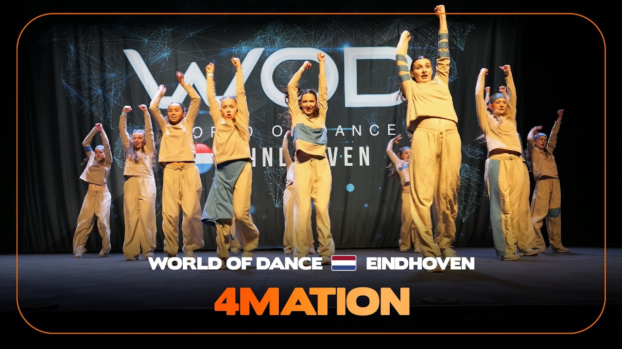 4MATION | Юниорский командный дивизион | World of Dance Eindhoven 2025 | 
