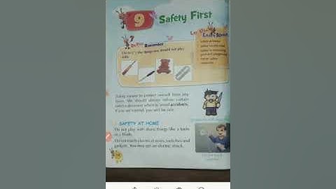 Class 2, EVS, Chapter-9, Safety First, DATE- 07.06.2021, BY- RAKESH KUMAR, RSMPS