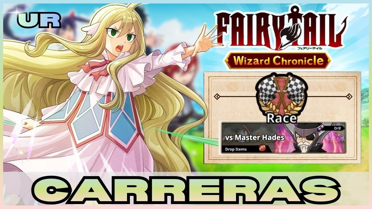 🔥CÓMO FUNCIONAN LAS CARRERAS/HADES/MAKAROV EN FAIRY TAIL MADOCHRO ✨ + Mini Review Mavis Vermillion🧚