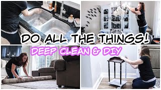 EXTREME Whole House Deep Clean Declutter Organize Cleaning Motivation  BEFORE & AFTER Transformation