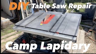 DIY Bosch Table Saw Repair / Replacing the Speed Control