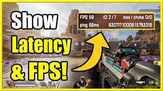 How to Show FPS, PING & Latency in Apex Legends (PS4,PS5, Xbox & PC!)