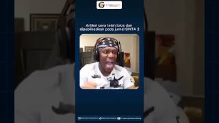 POV: Artikel saya telah lolos dan dipublikasikan pada jurnal SINTA 2! #dosen #mahasiswa