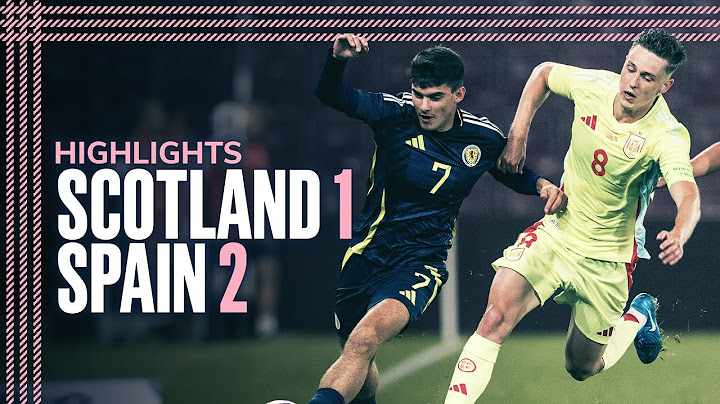 Scotland 1-2 Spain | UEFA U21 EURO Championship Qualifying Highlights | Scotland National Team