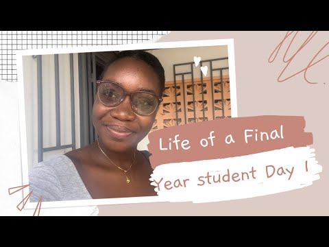 Видео: MY LIFE AS A FINAL YEAR STUDENT OF UNIVERSITY OF EDUCATION, WINNEBA